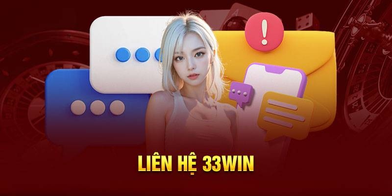 Phương thức liên hệ 33win qua email được nhiều người chơi sử dụng